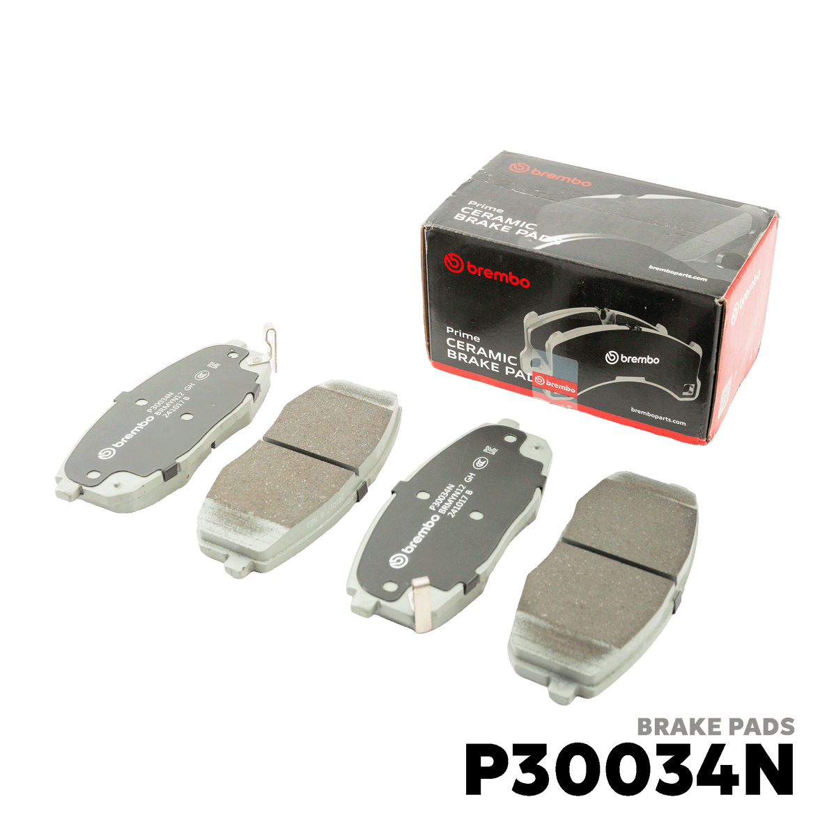 2009 - 2012 HYUNDAI ELANTRA HD / MD GEN BRAKE PAD - BREMBO - P30034N