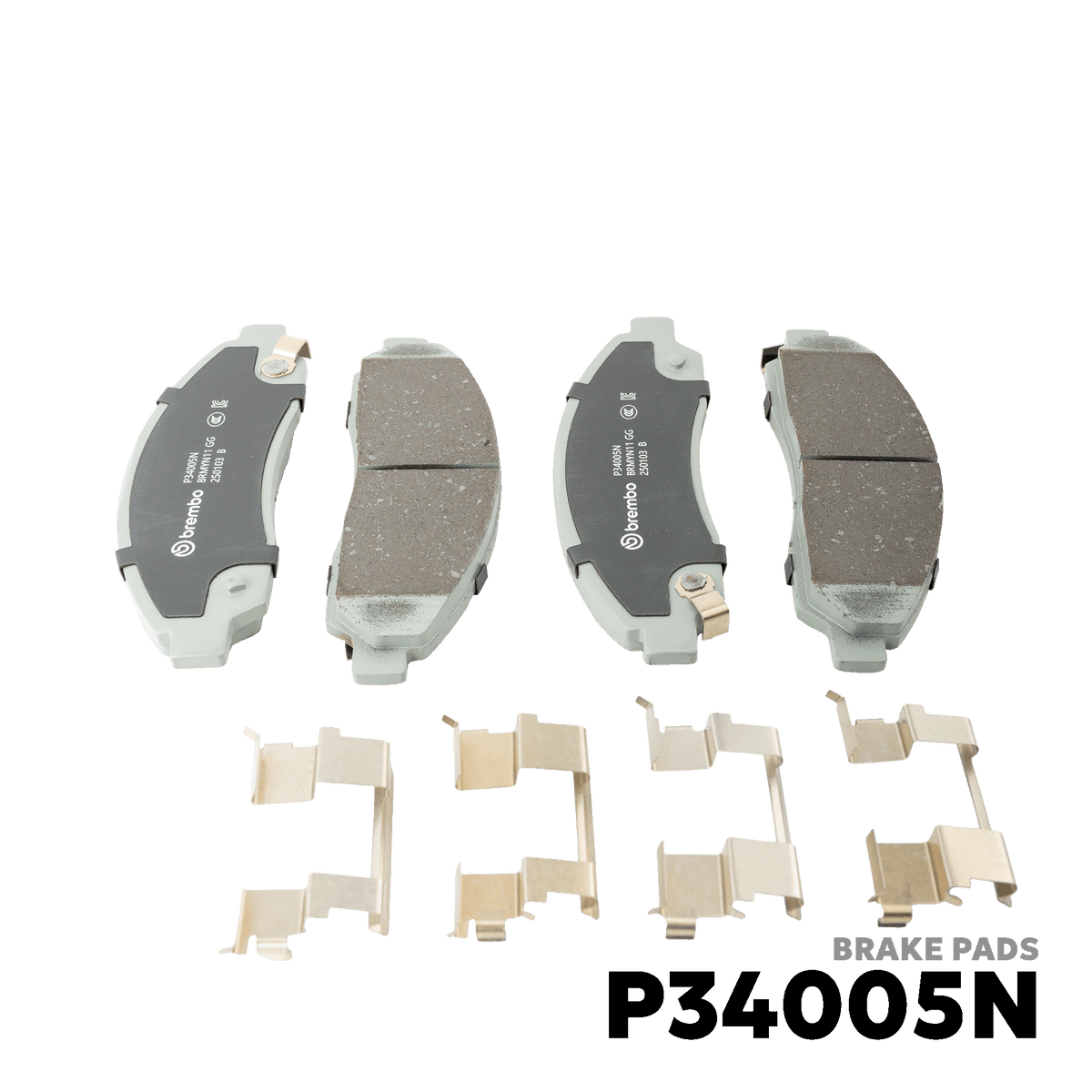 2015 - PRESENT FOTON GRATOUR BRAKE PAD - BREMBO - P34005N