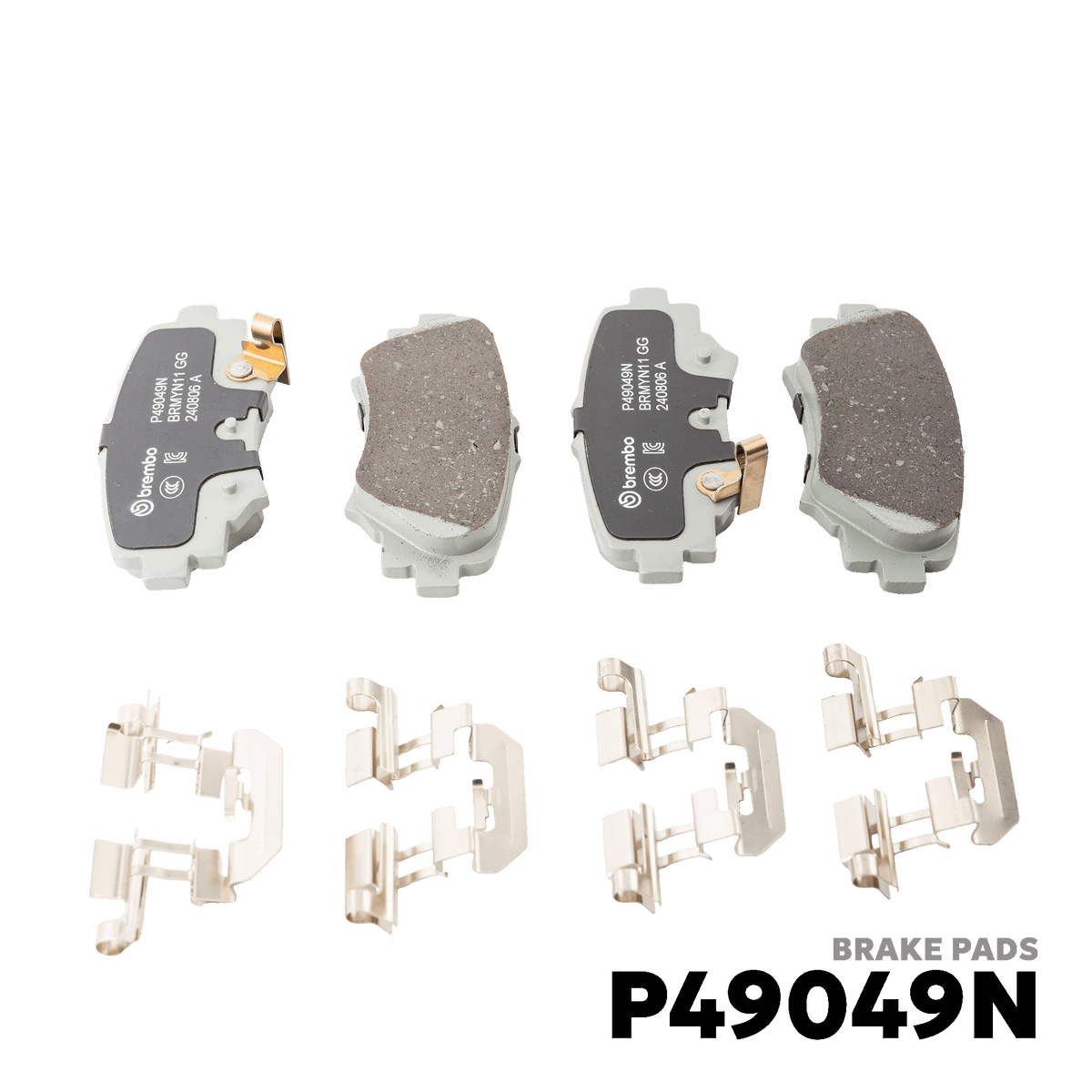 2014 - 2019 MAZDA 3 GEN 3 BRAKE PAD - BREMBO - P49049N