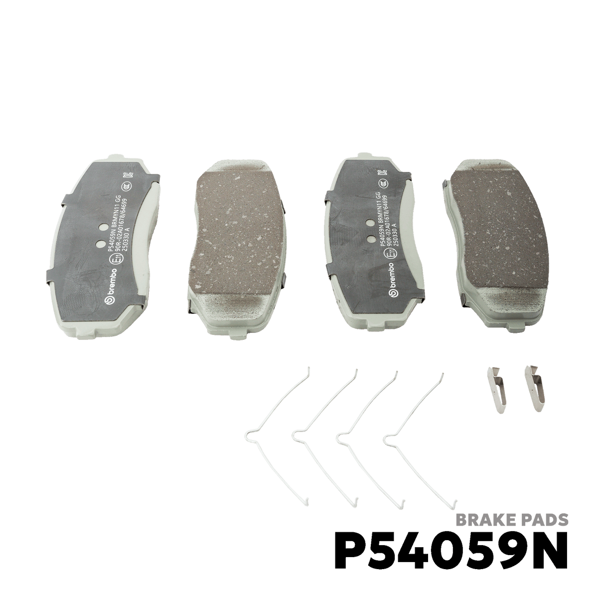 2015 - 2025 MITSUBISHI MONTERO SPORT GEN 3 BRAKE PAD - BREMBO - P54059N