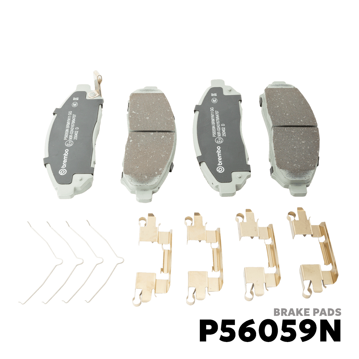 2004 - 2014 NISSAN SENTRA N16 / B15 BRAKE PAD - BREMBO - P56059N