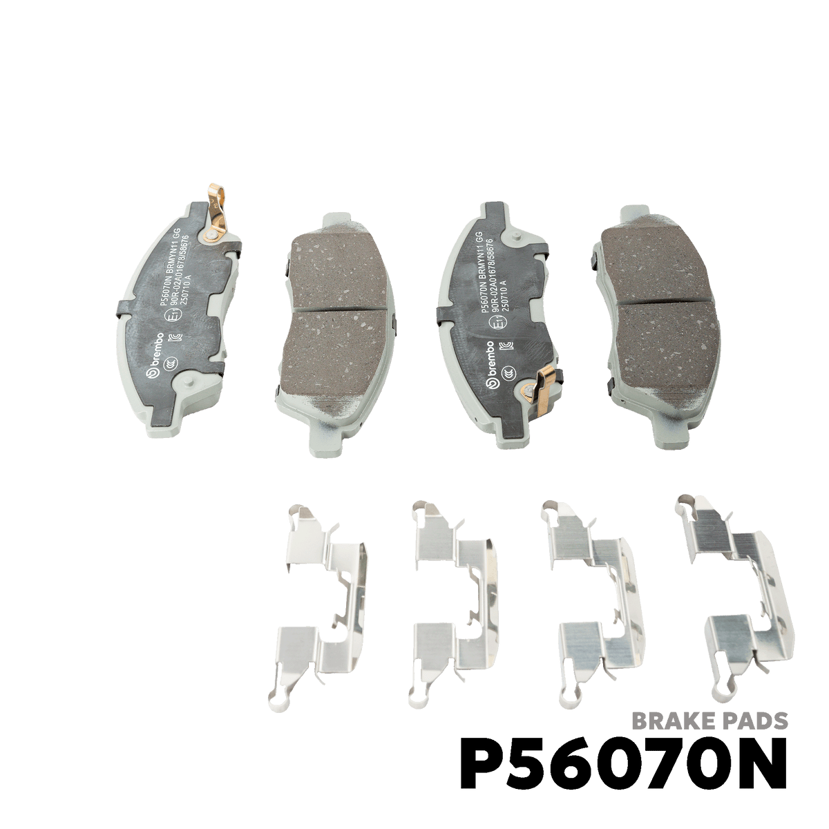 2008 - 2015 NISSAN GRAND LIVINA BRAKE PAD - BREMBO - P56070N