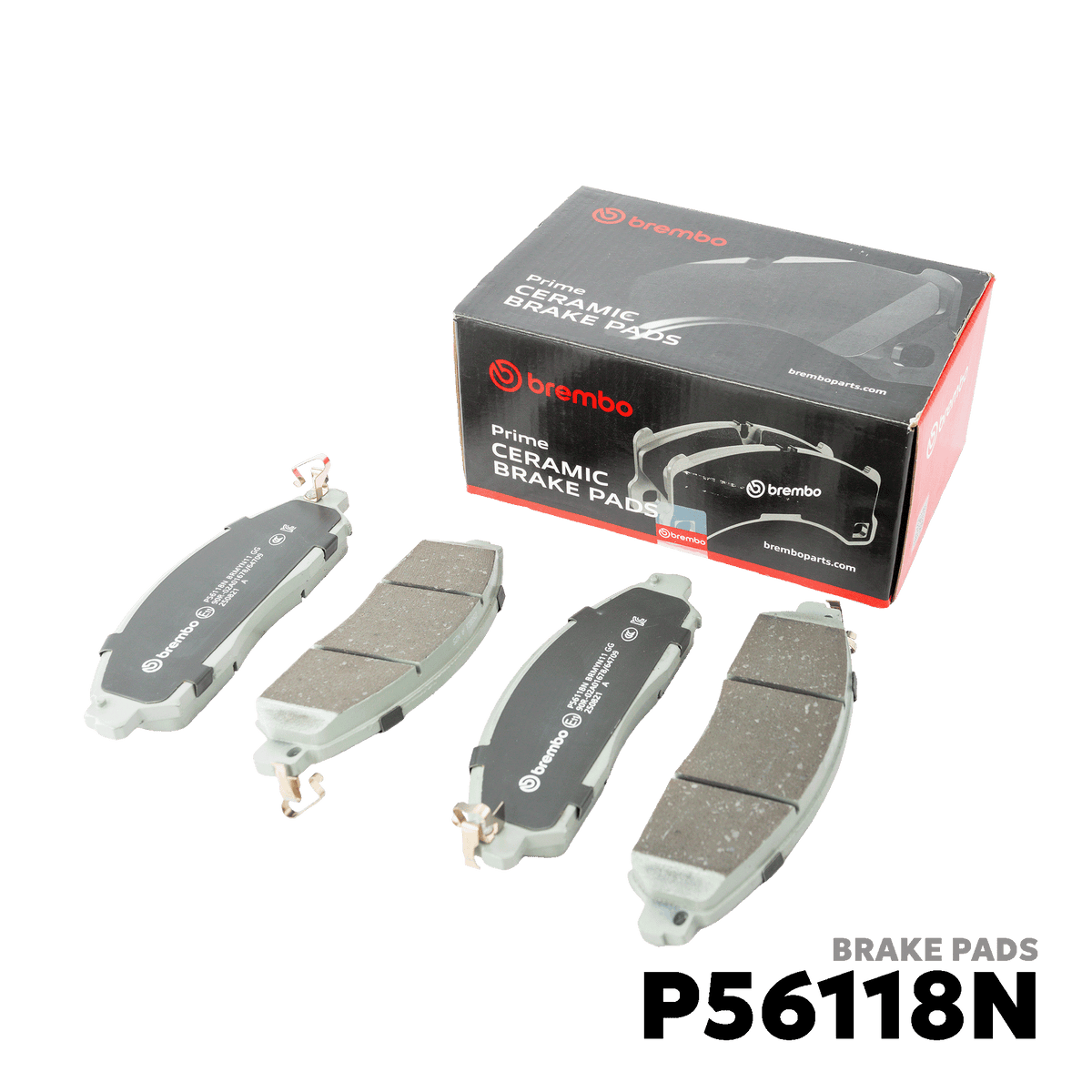 2015 - PRESENT NISSAN NAVARA NP300 / D23 BRAKE PAD - BREMBO - P56118N