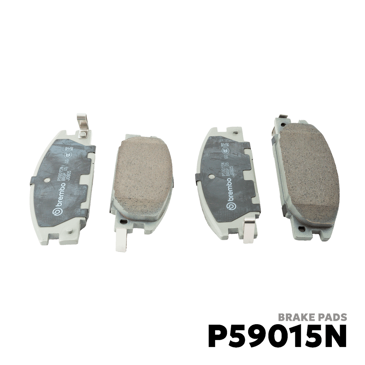 1998 - 2005 OPEL ASTRA G BRAKE PAD - BREMBO - P59015N