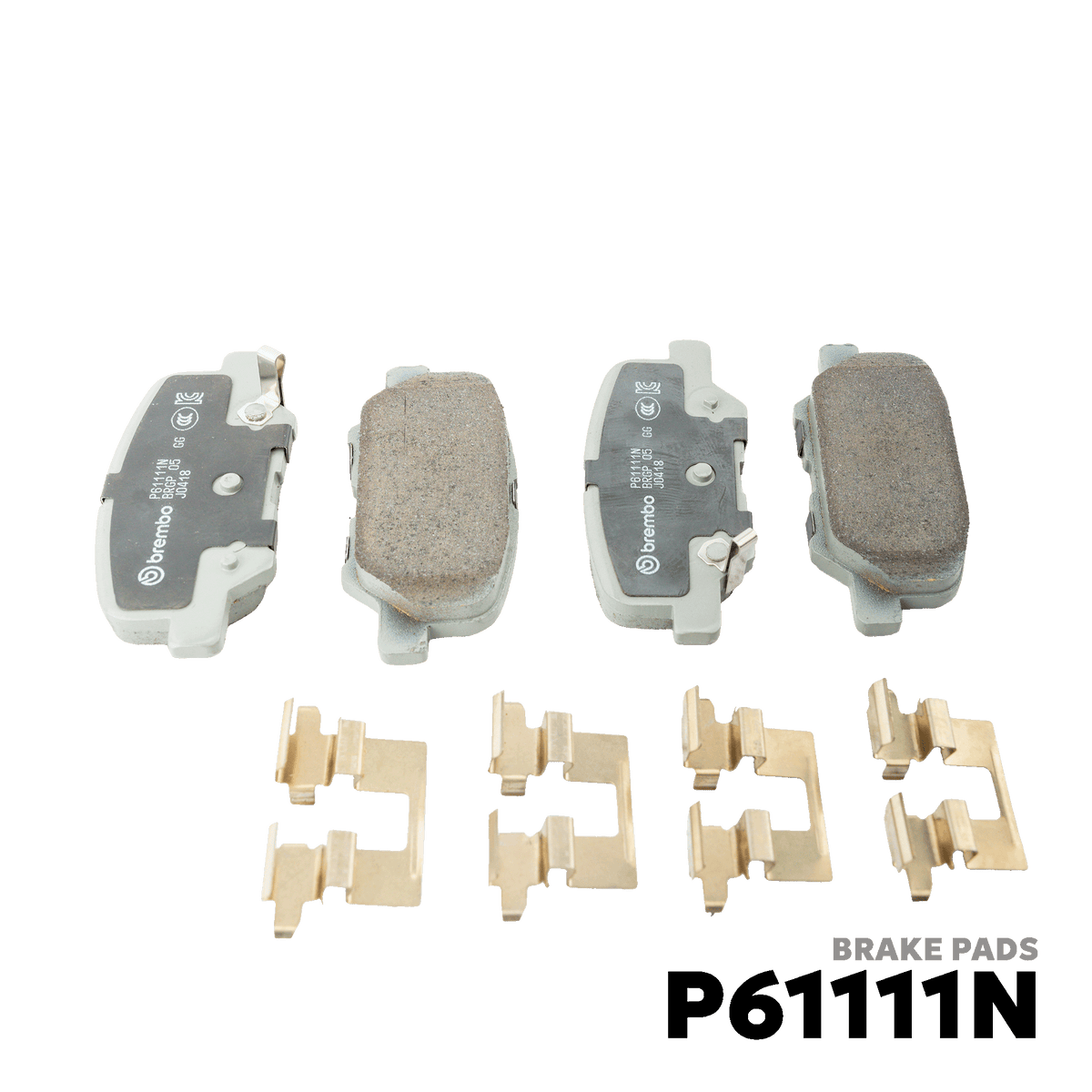 2010 - 2017 MITSUBISHI ASX BRAKE PAD - BREMBO - P61111N