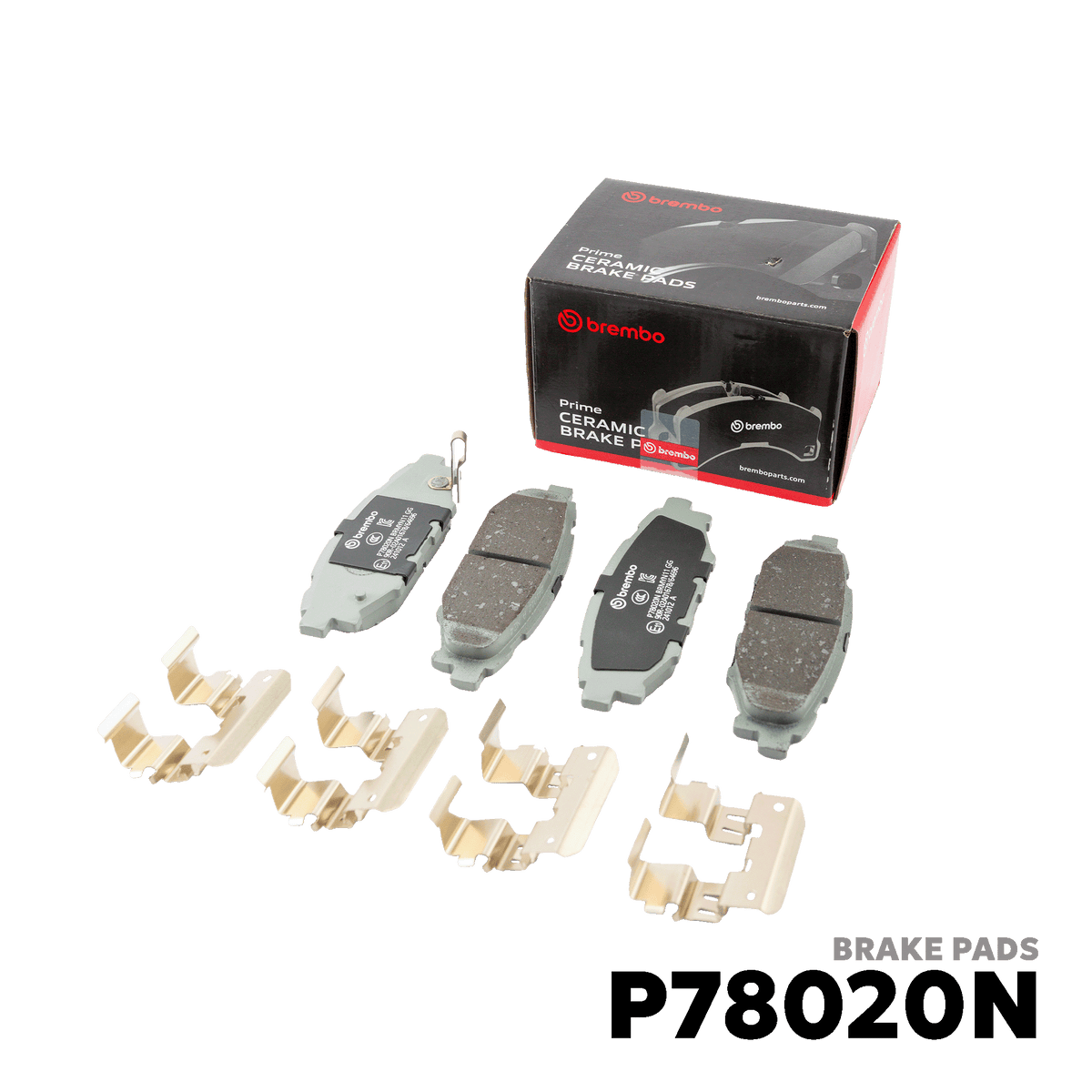 2013 - 2018 SUBARU FORESTER GEN 4 BRAKE PAD - BREMBO - P78020N
