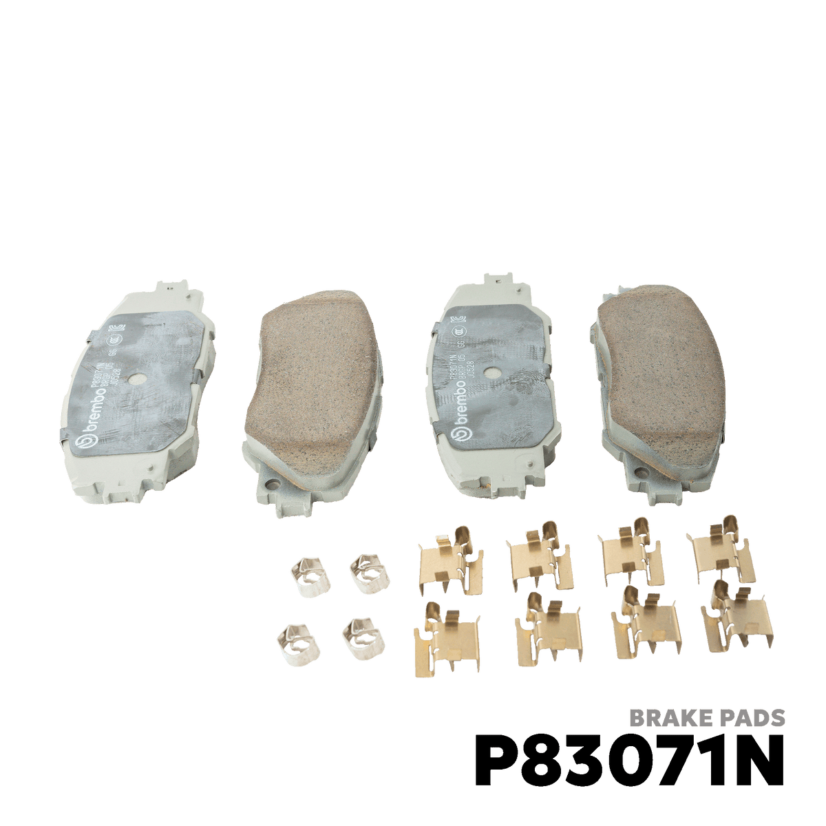 2006 - 2012 TOYOTA RAV4 GEN 3 BRAKE PAD - BREMBO - P83071N