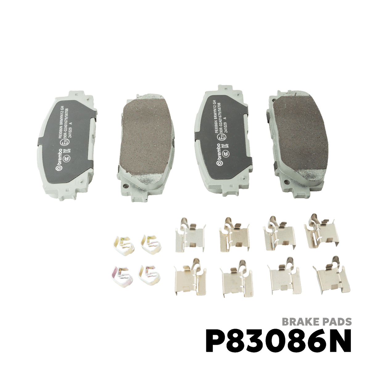2007 - 2013 TOYOTA VIOS GEN 2 BRAKE PAD - BREMBO - P83086N