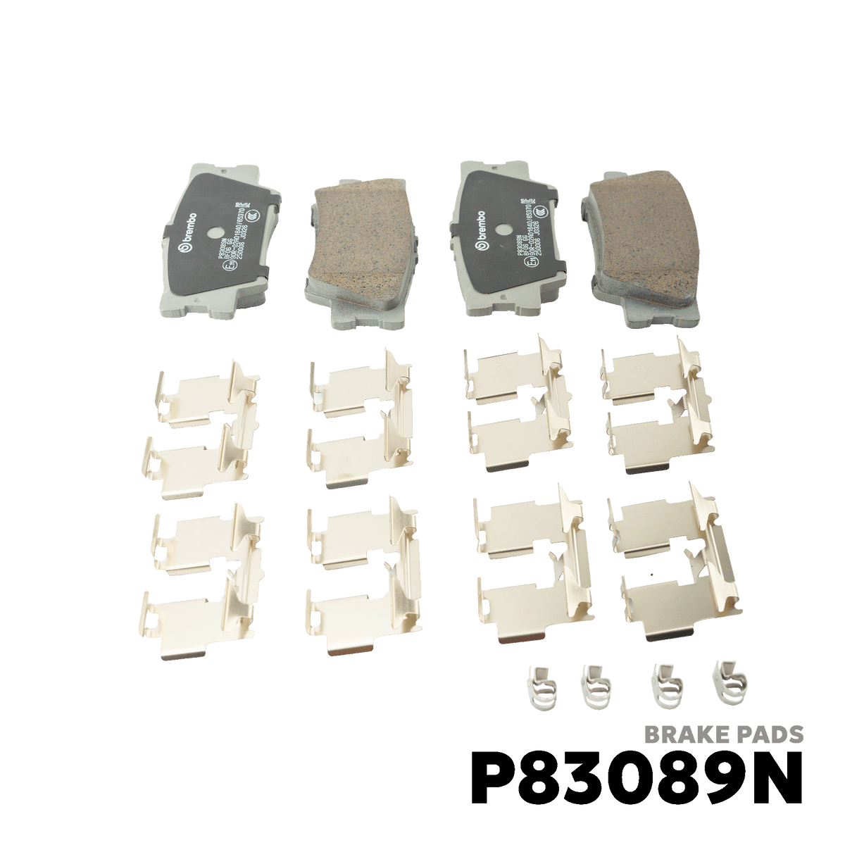 2007 - 2011 TOYOTA CAMRY XV40 BRAKE PAD - BREMBO - P83089N