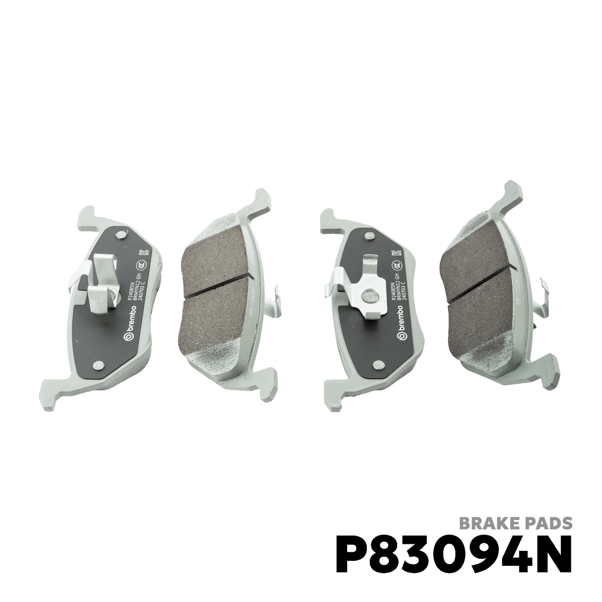 2005 - 2015 TOYOTA INNOVA GEN 1 BRAKE PAD - BREMBO - P83094N