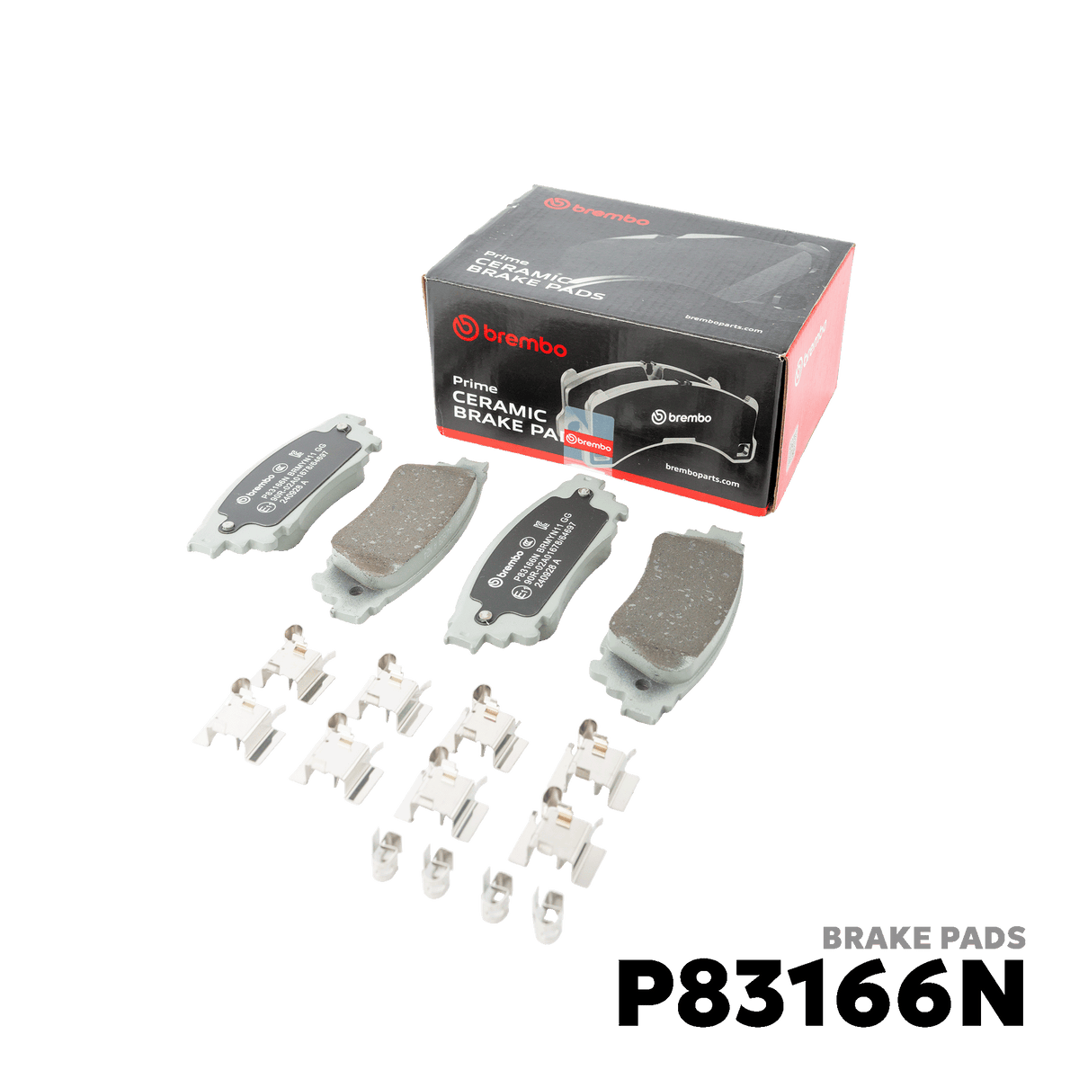 2016 - PRESENT TOYOTA FORTUNER GEN 2 BRAKE PAD - BREMBO - P83166N