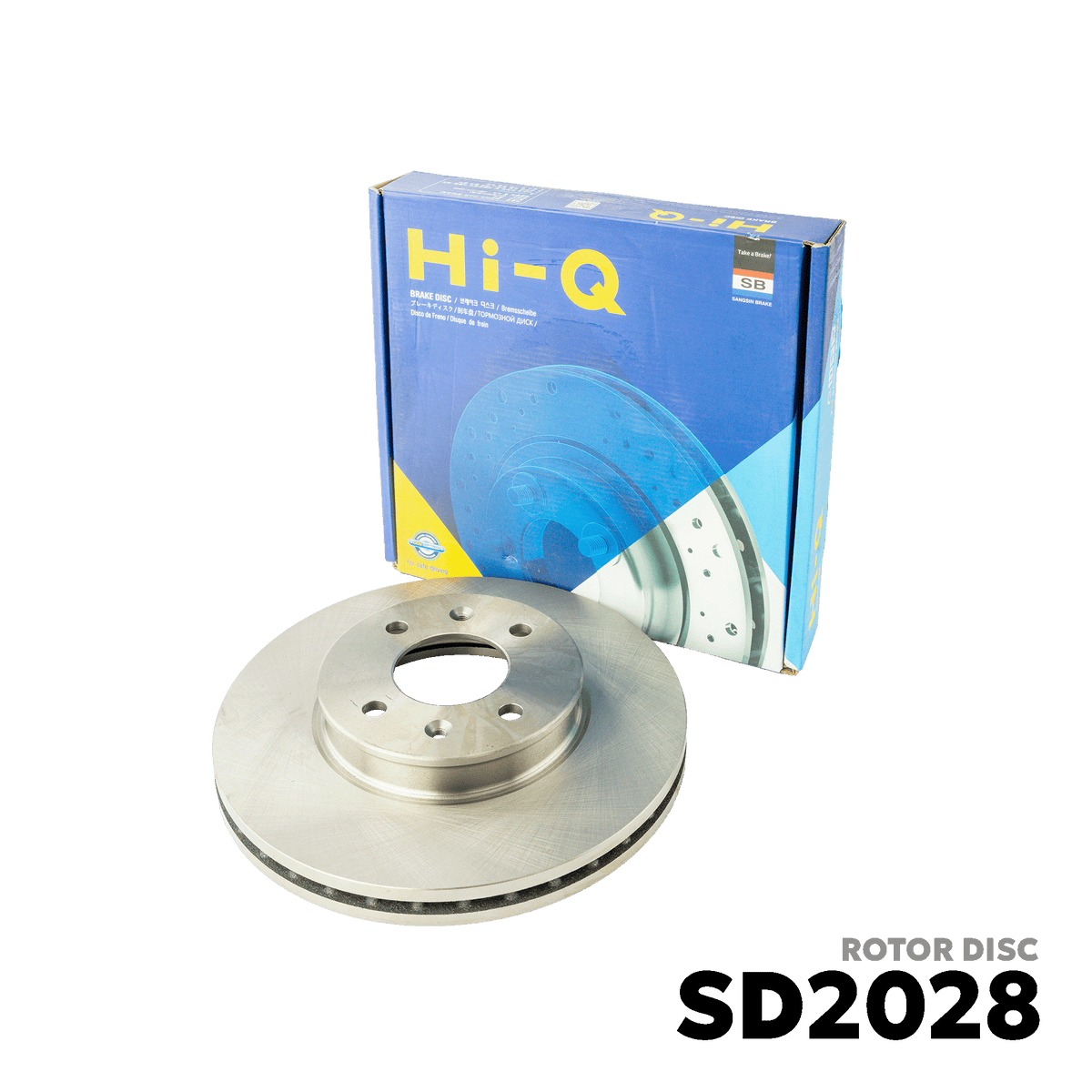 2006 - 2011 HYUNDAI ACCENT GEN 3 ROTOR DISC - HI-Q - SD2028