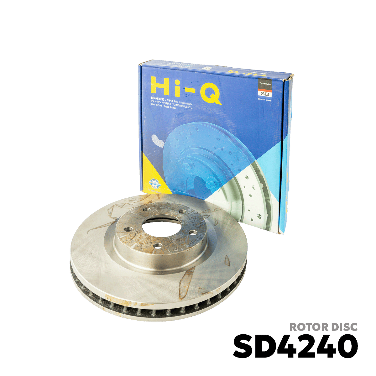 2008 - 2013 NISSAN X-TRAIL GEN 2 ROTOR DISC - HI-Q - SD4240