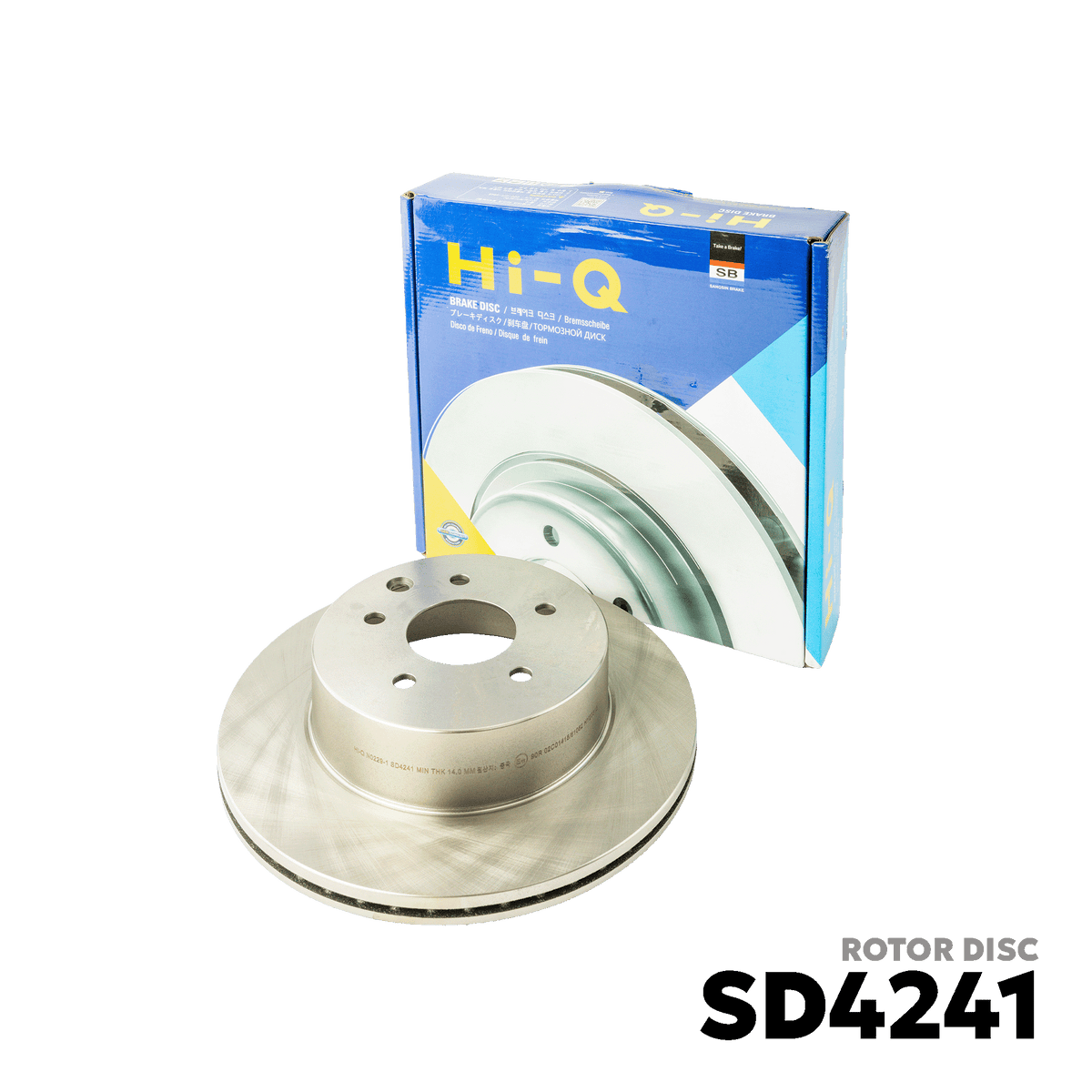 2004 - 2008 NISSAN X-TRAIL GEN 1 ROTOR DISC - HI-Q - SD4241