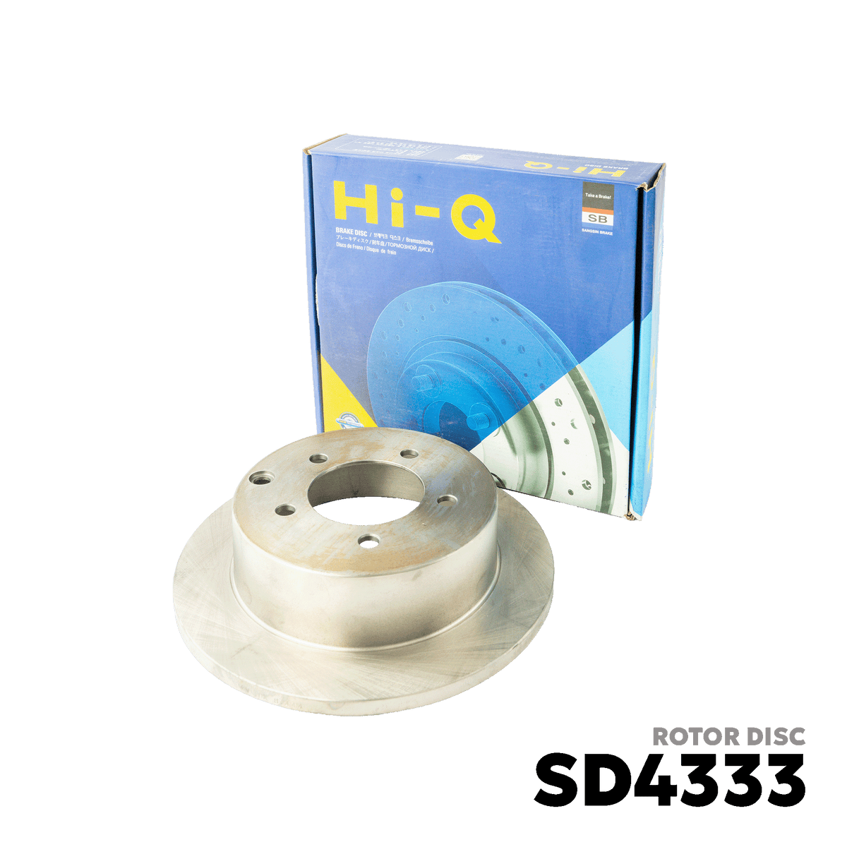 2009 - 2017 MITSUBISHI LANCER EX GEN 9 ROTOR DISC - HI-Q - SD4333