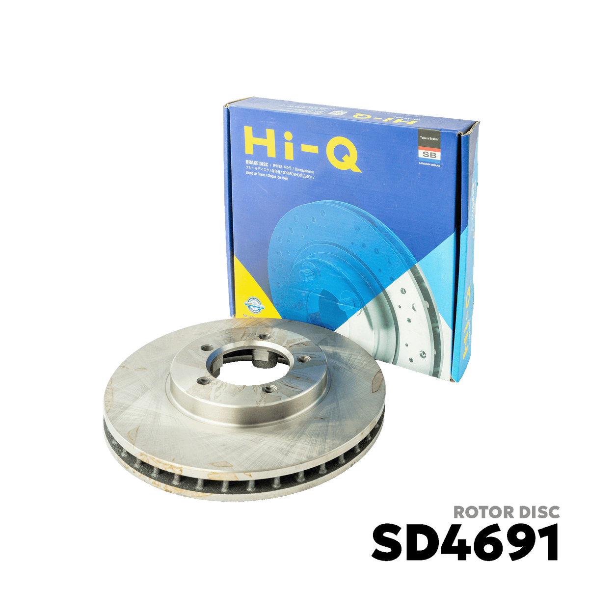 1998 - 2004 TOYOTA REVO ROTOR DISC - HI-Q - SD4691
