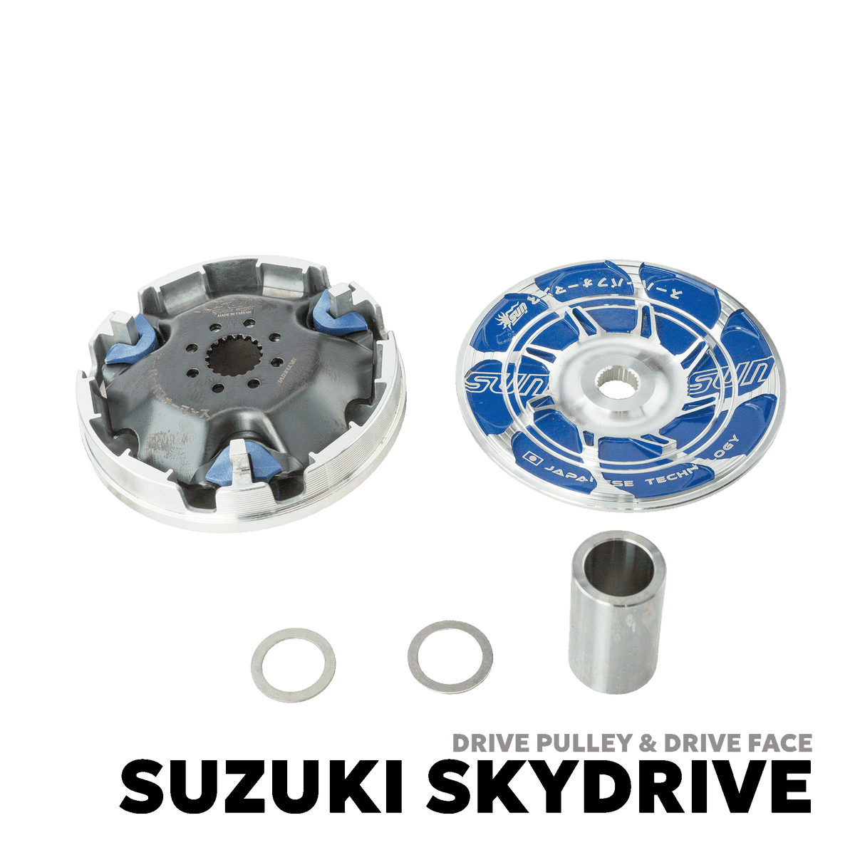 2009 - 2014 SUZUKI SKYDRIVE 125 CARB DRIVE PULLEY / FACE - SUN RACING SPIRIT - SUZUKI SKYDRIVE
