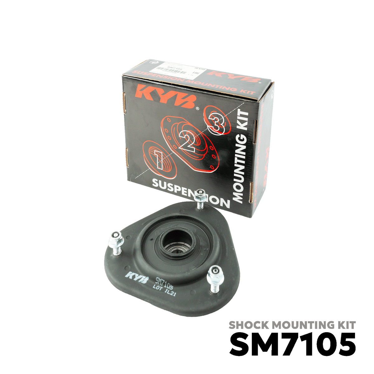 1993 - 1997 TOYOTA COROLLA GEN 7 AE101 SHOCK MOUNTING - KYB - SM7105