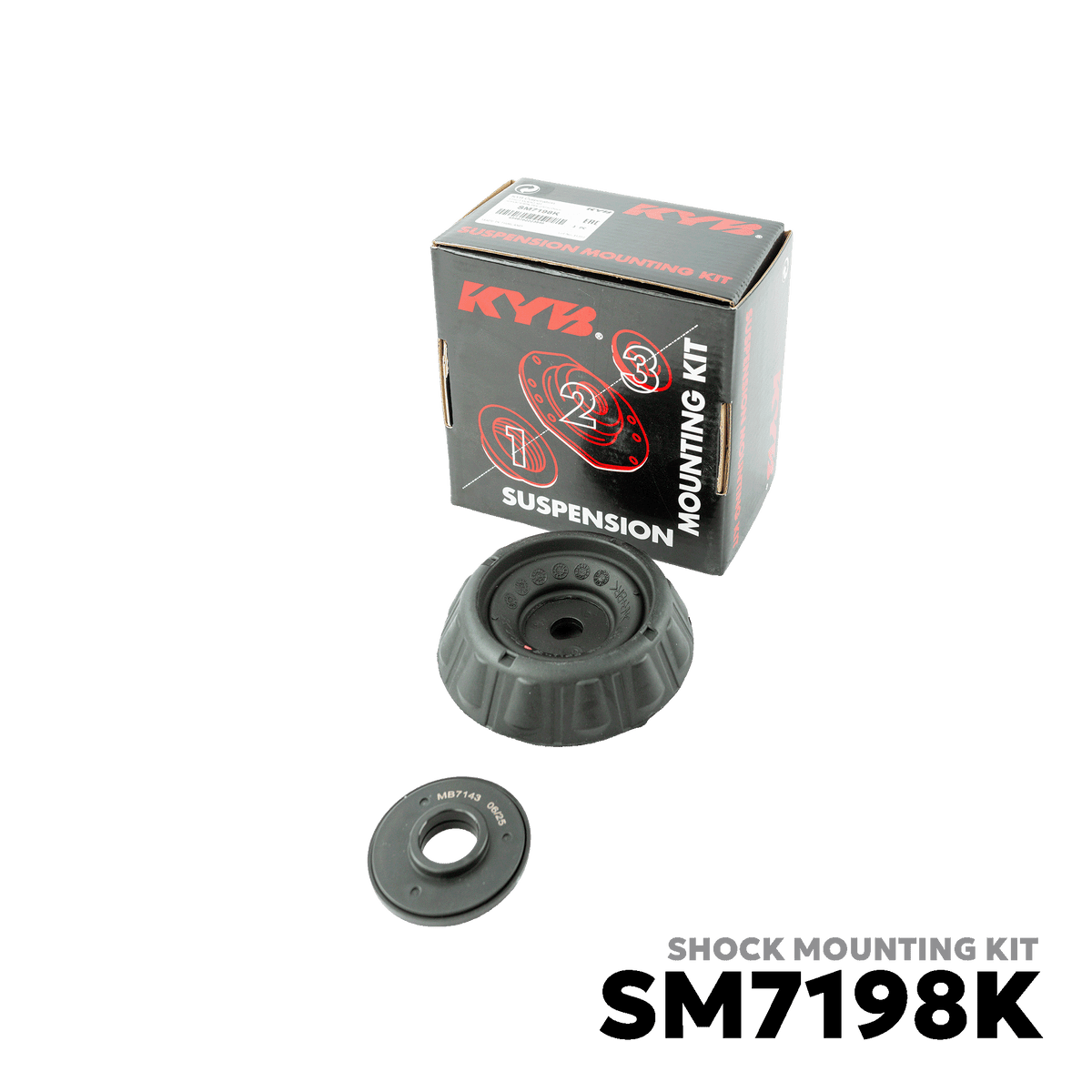 2012 - 2018 HYUNDAI ACCENT GEN 4 SHOCK MOUNTING - KYB - SM7198K