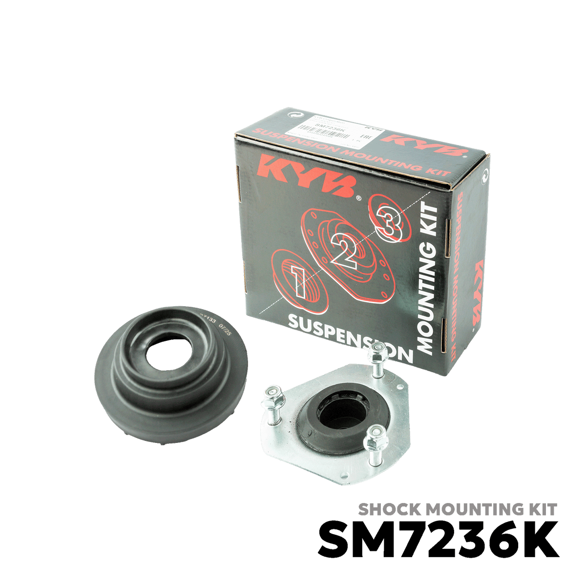 2010 - 2014 FORD FIESTA HATCHBACK / SEDAN SHOCK MOUNTING - KYB - SM7236K