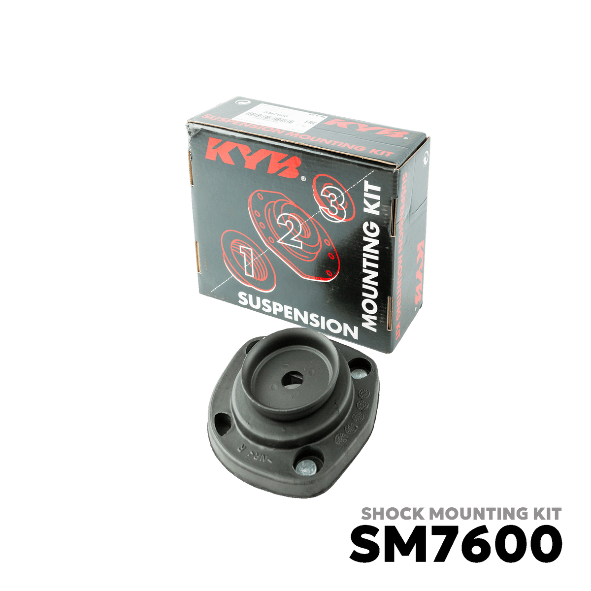 1989 - 1992 TOYOTA COROLLA GEN 6 SHOCK MOUNTING - KYB - SM7600