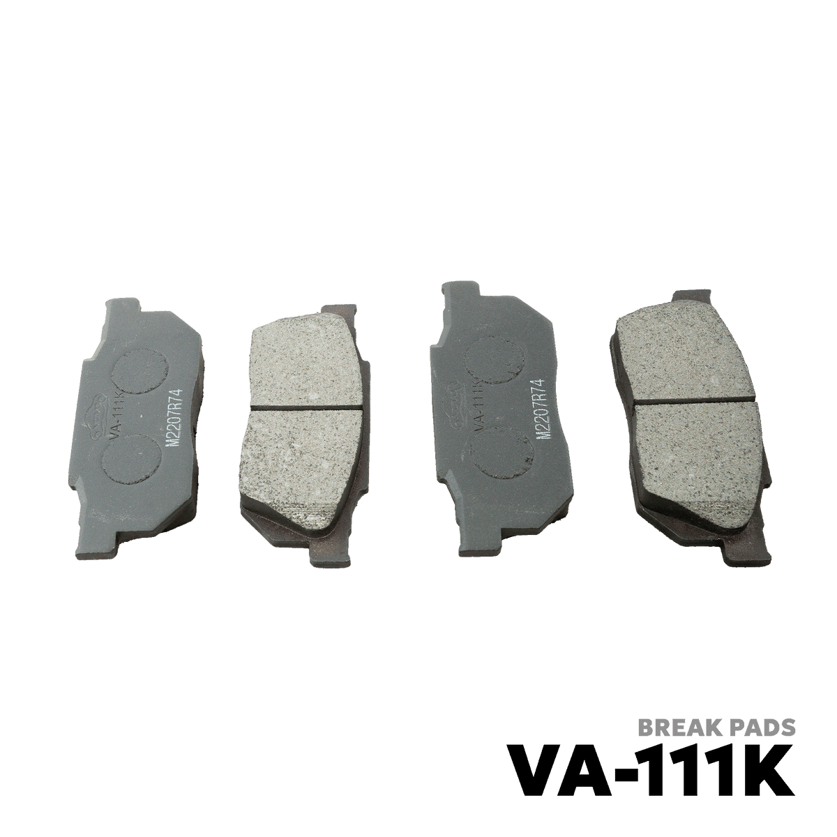 1990 - 1992 HONDA CIVIC GEN 4 BRAKE PAD - NUVO-PRO - VA-111K