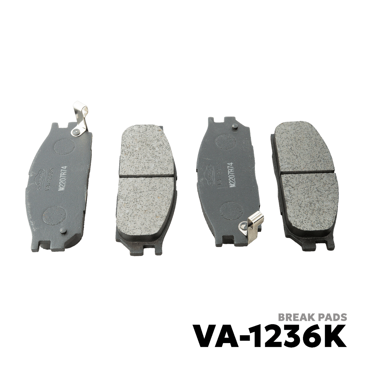 1991 - 1993 MITSUBISHI GALANT GL 1.5 BRAKE PAD - NUVO-PRO - VA-1236K