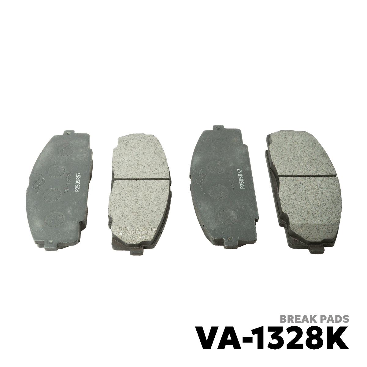 1999 - 2001 TOYOTA HIACE 4X4 BRAKE PADS - NUVO-PRO - VA-1328K