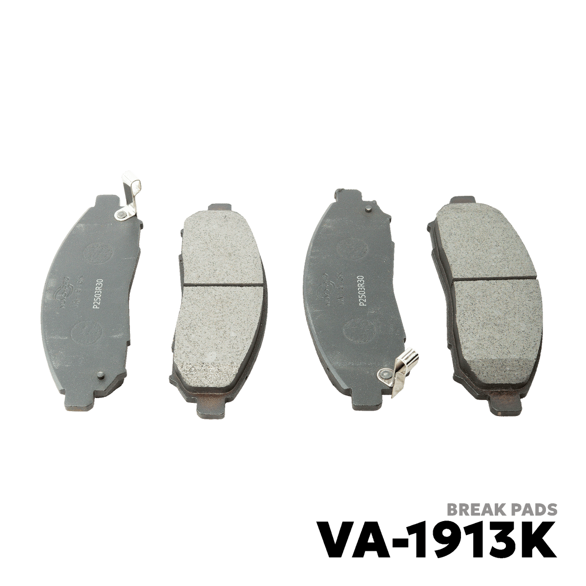 2007 - 2014 NISSAN FRONTIER NAVARA BRAKE PAD - NUVO-PRO - VA-1913K