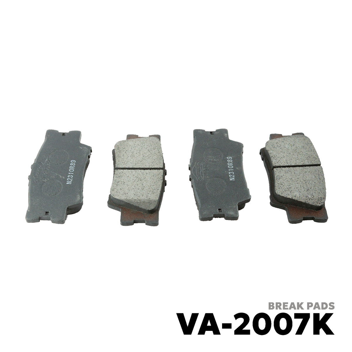 2006 - 2018 TOYOTA RAV4 BRAKE PAD - NUVO-PRO - VA-2007K