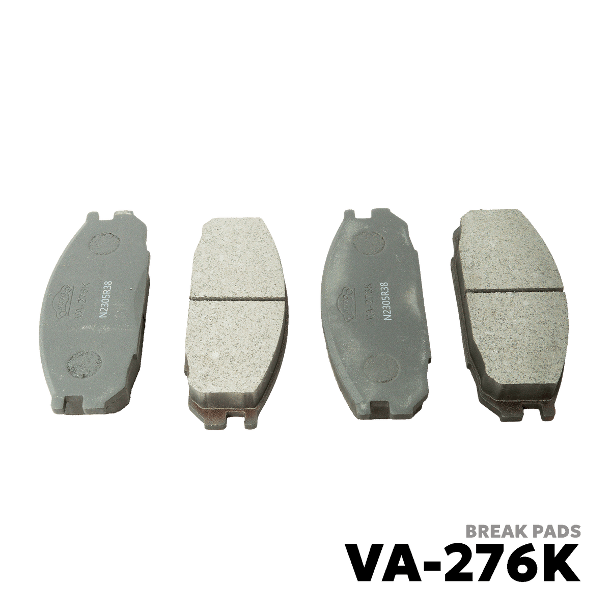 1988 - 1999 NISSAN PATROL / SAFARI BRAKE PAD - NUVO-PRO - VA-276K