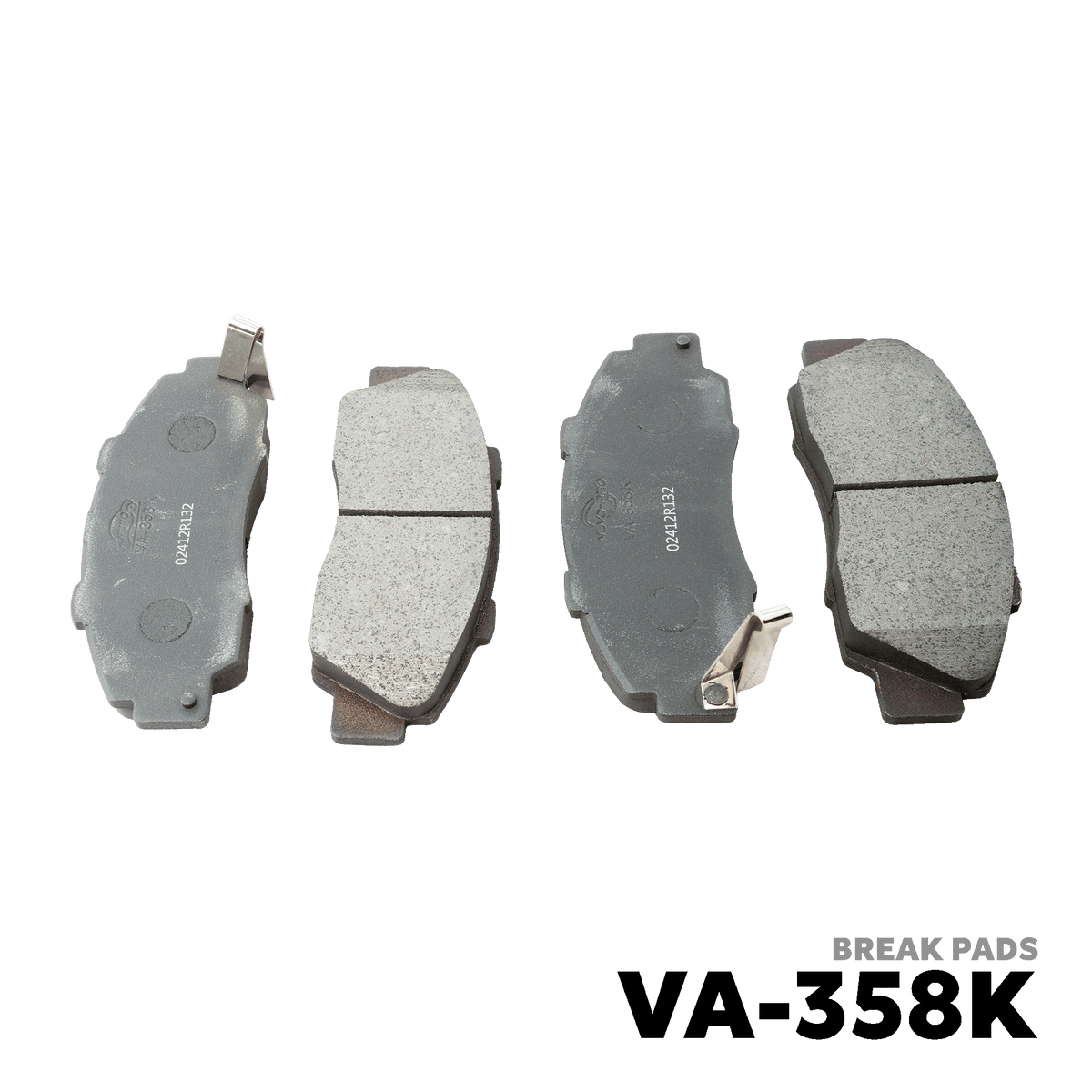 1997 - 2001 HONDA CR-V GEN 1 BRAKE PAD - NUVO-PRO - VA-358K