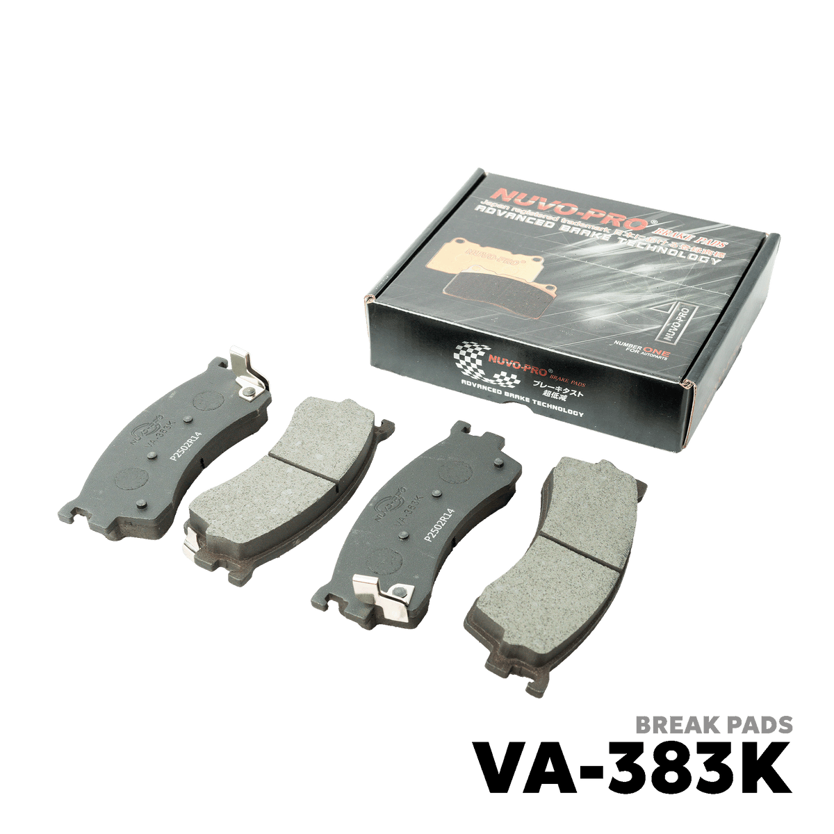 2002 - 2005 FORD LYNX BRAKE PAD - NUVO-PRO - VA-383K