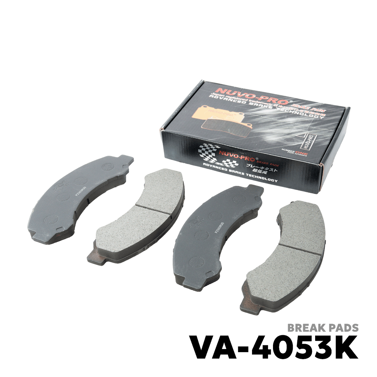 1993 - 2004 ISUZU ELF / NPR BRAKE PAD - NUVO-PRO - VA-4053K