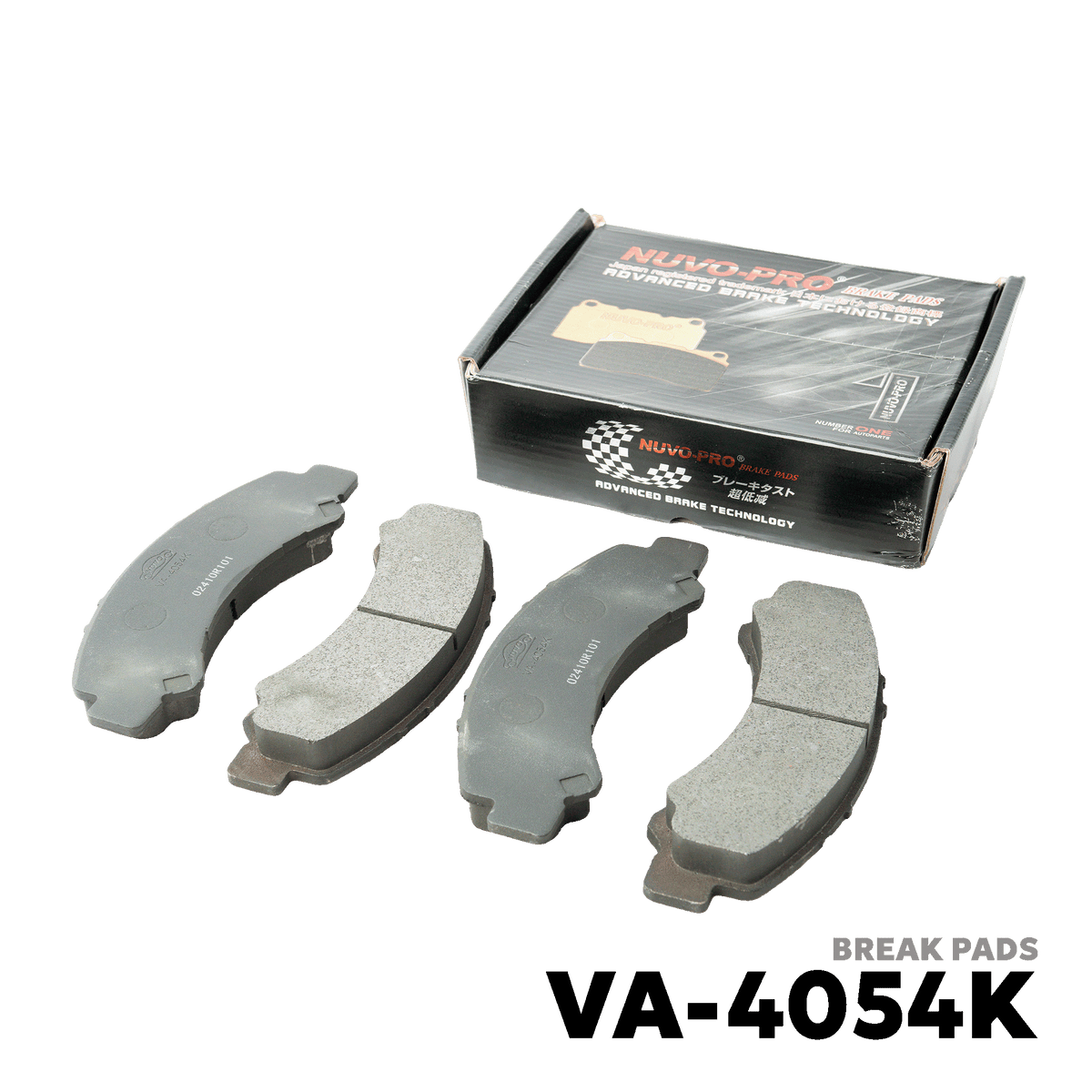 2015 - 2021 ISUZU ELF NKR BRAKE PAD - NUVO-PRO - VA-4054K