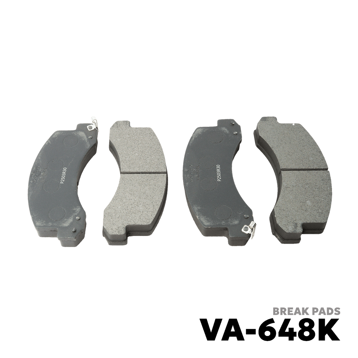 1993 - 2015 ISUZU ELF NKR / NPR BRAKE PAD - NUVO-PRO - VA-648K