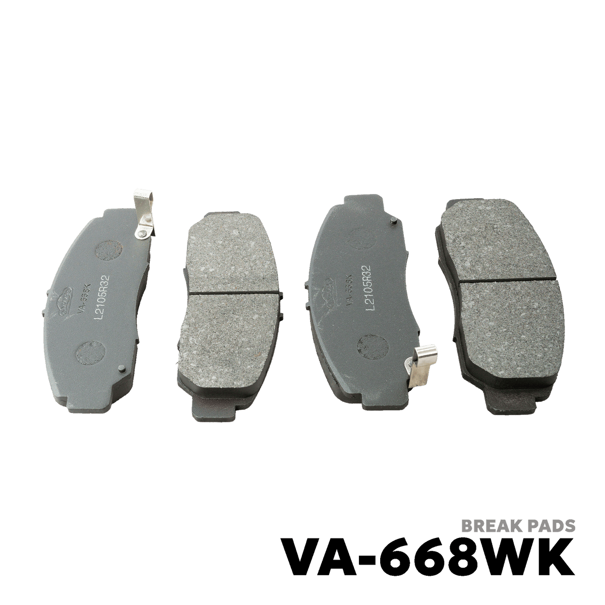 2006 - 2012 HONDA CIVIC GEN 8 BRAKE PAD - NUVO-PRO - VA-668WK
