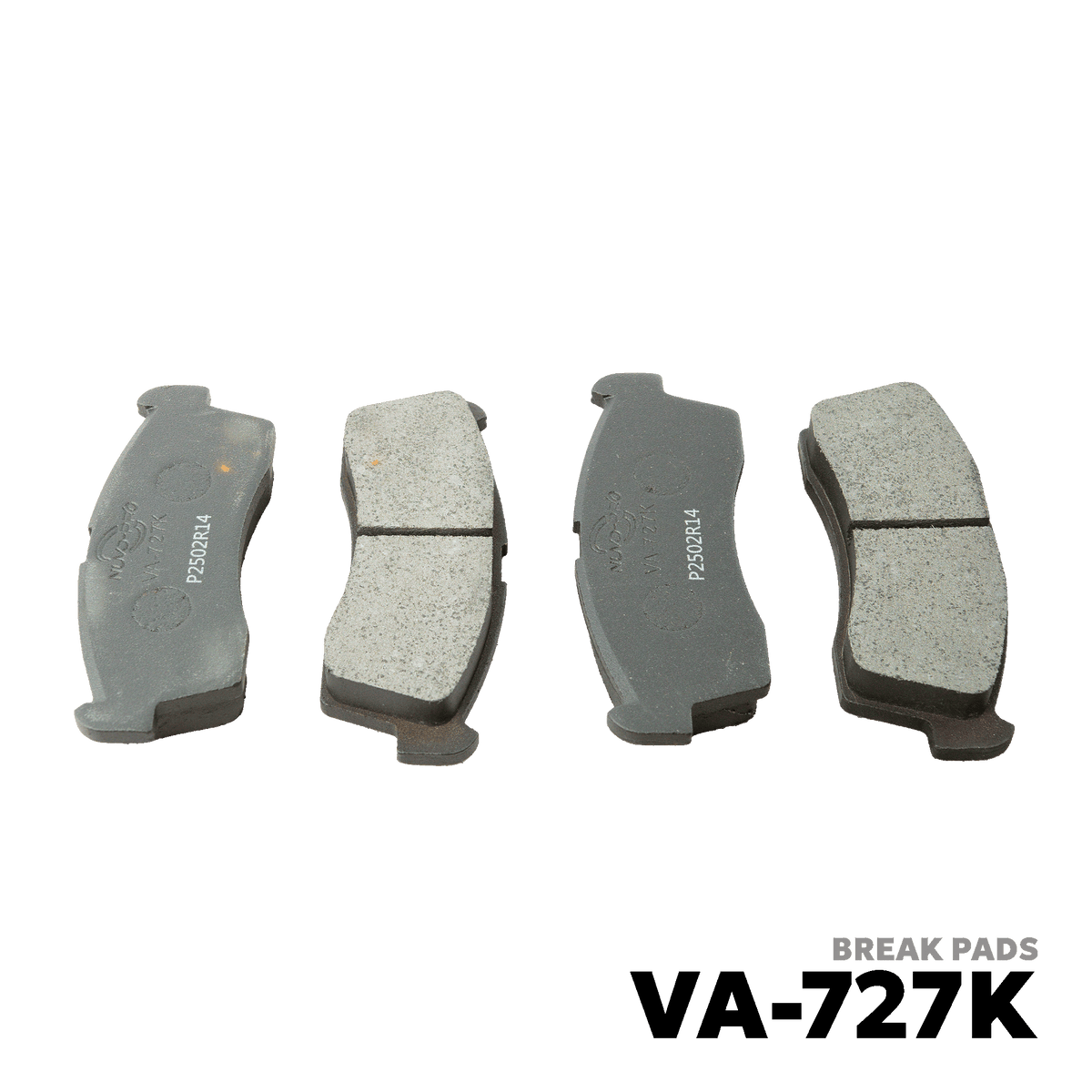 2002 - 2013 SUZUKI MULTICAB / EVERY / DA63T / DA64 BRAKE PAD - NUVO-PRO - VA-727K