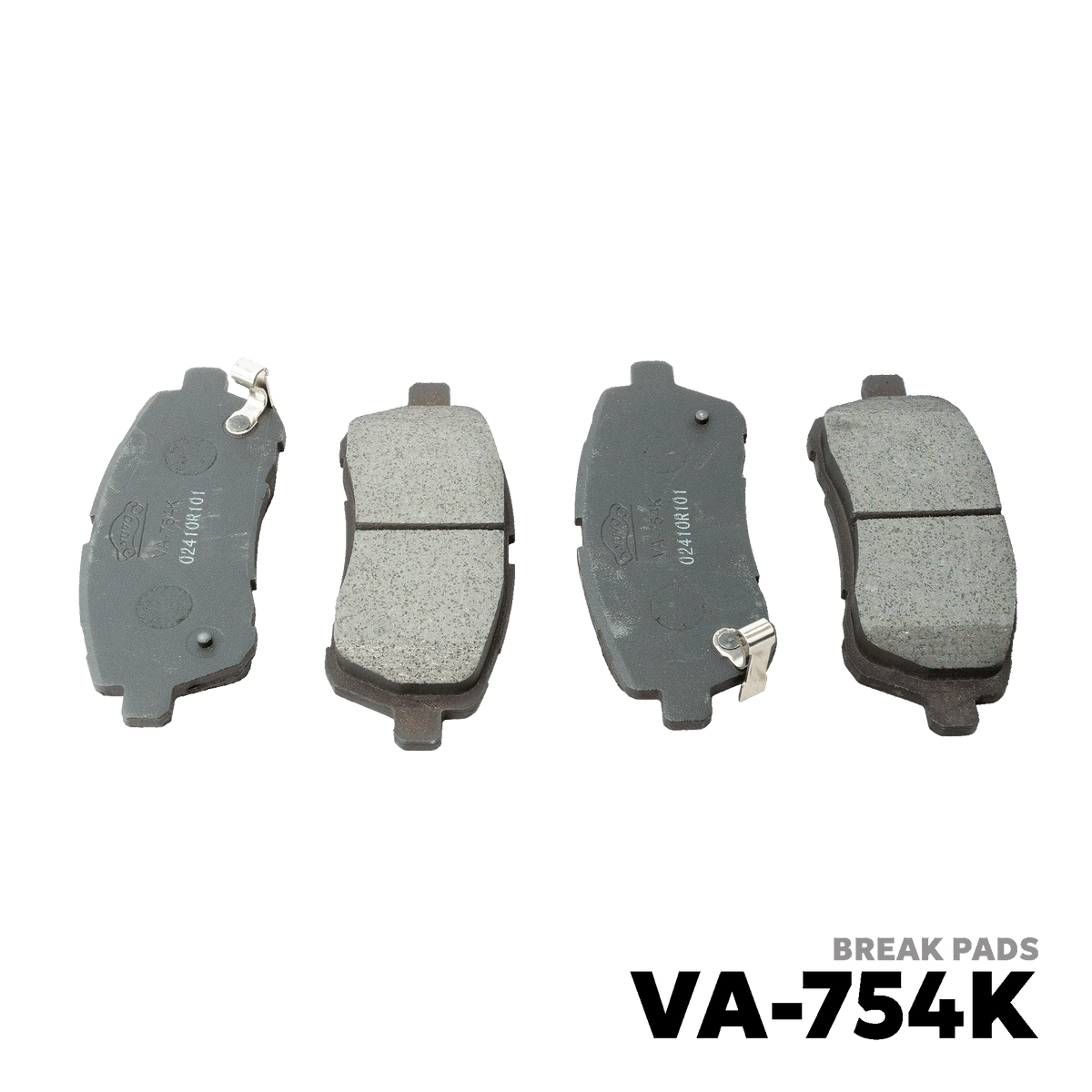 2010 - 2012 MAZDA 2 BRAKE PAD - NUVO-PRO - VA-754K