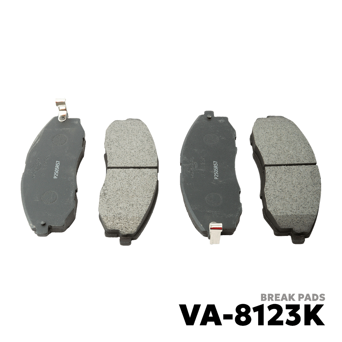 1996 - 2002 HYUNDAI STAREX GEN 1 BRAKE PAD - NUVO-PRO - VA-8123K