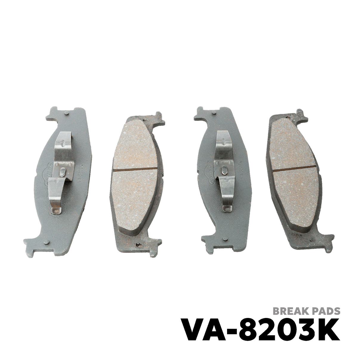 2000 FORD EXPLORER BRAKE PAD - NUVO-PRO - VA-8203K
