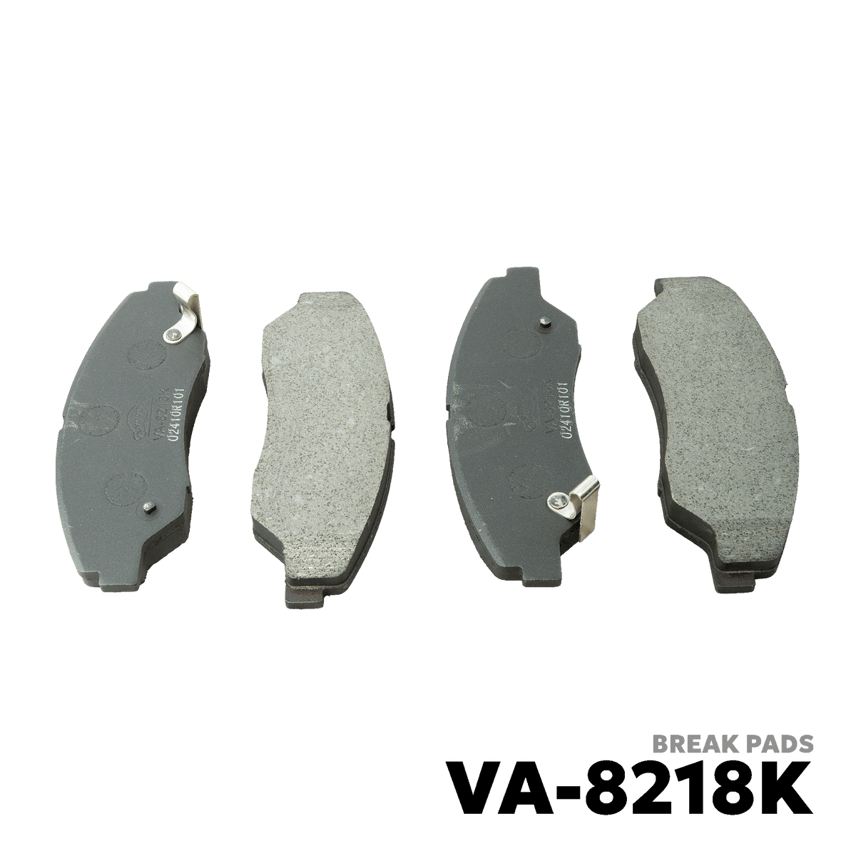 1992 - 2002 KIA SPORTAGE GEN 1 BRAKE PAD - NUVO-PRO - VA-8218K