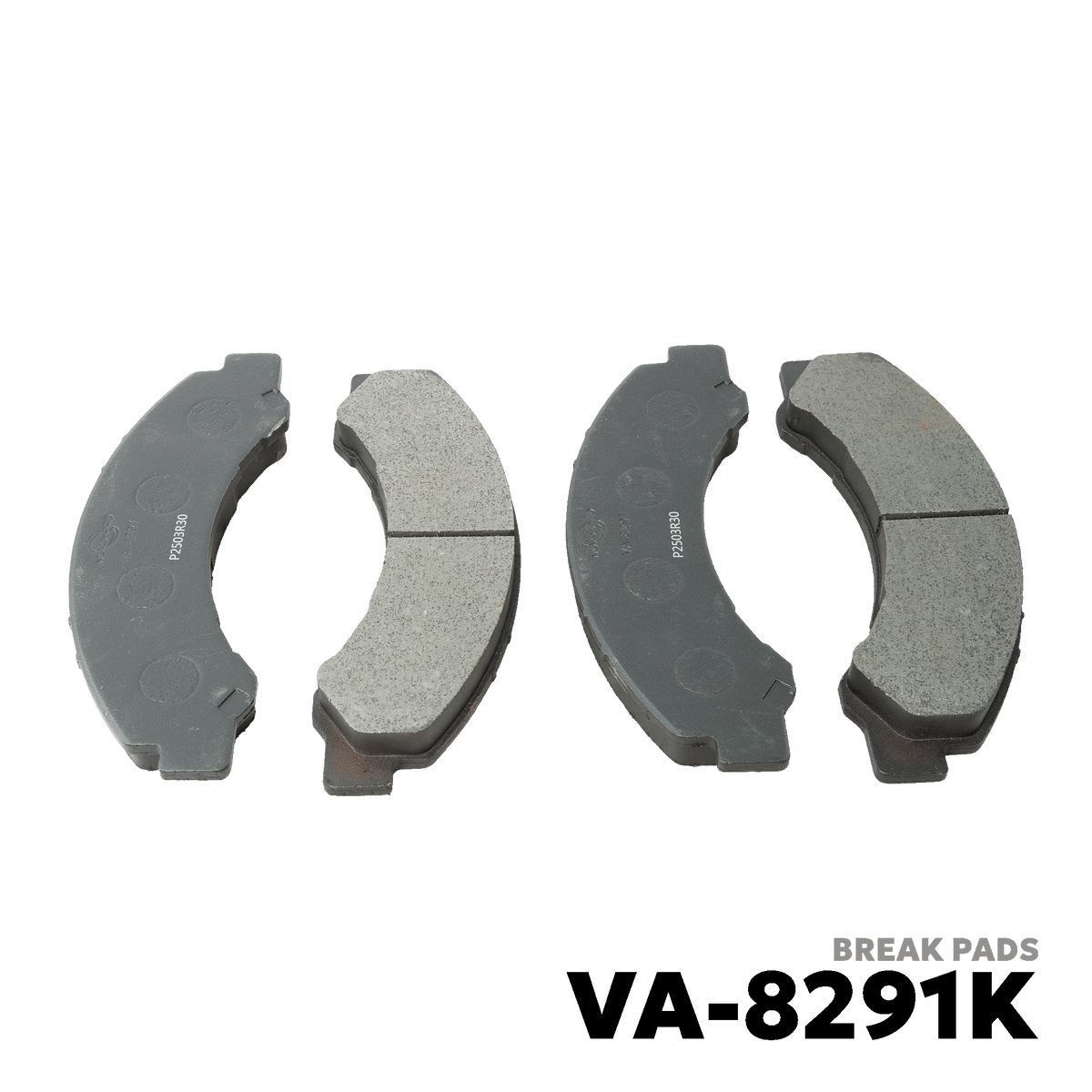 1998 - 2014 ISUZU ELF NPR 66 / NPR 77 BRAKE PAD - NUVO-PRO - VA-8291K