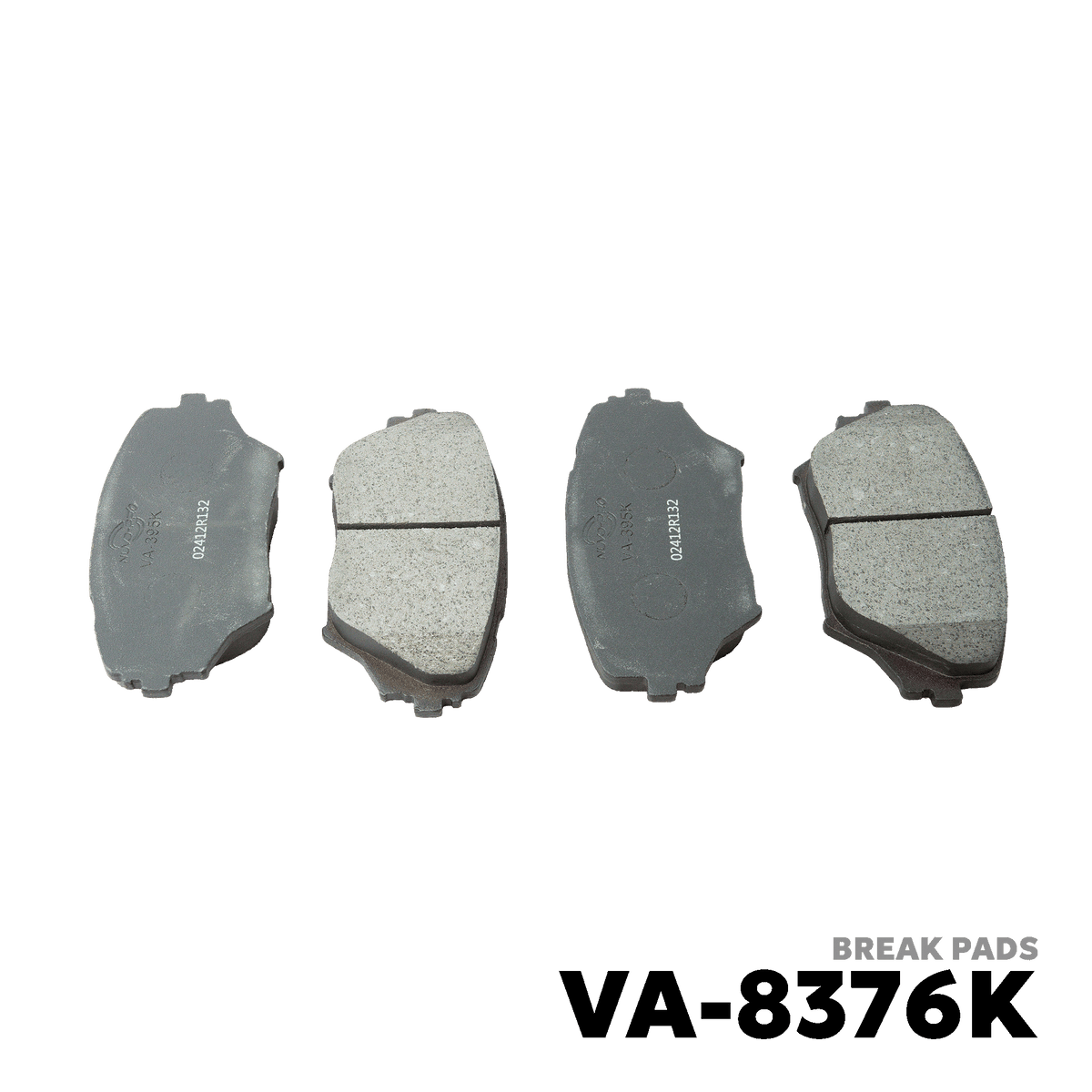 2005 - 2015 TOYOTA INNOVA BRAKE PADS - NUVO-PRO - VA-8376K