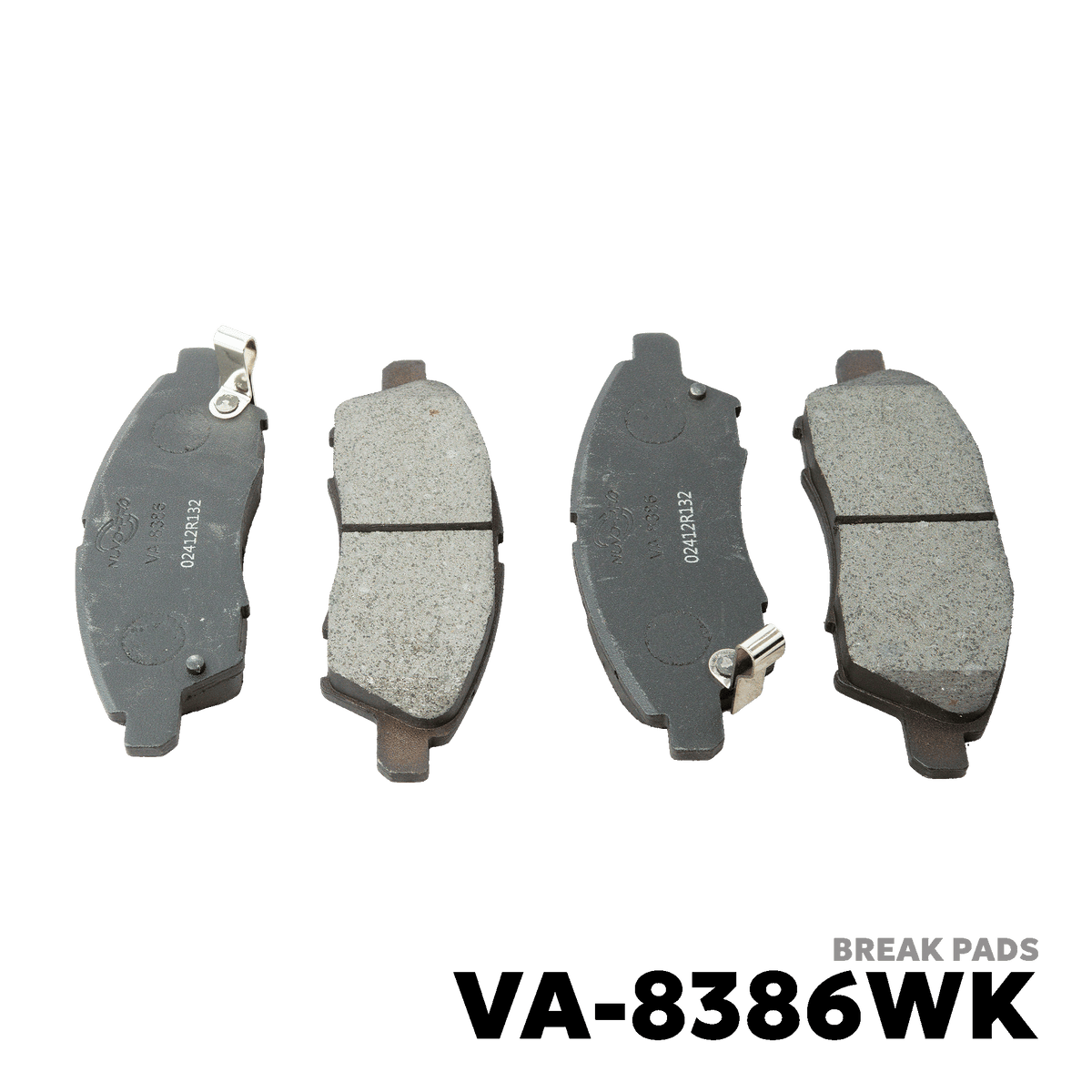 2008 - 2018 NISSAN GRAND LIVINA BRAKE PAD - NUVO-PRO - VA-8386WK