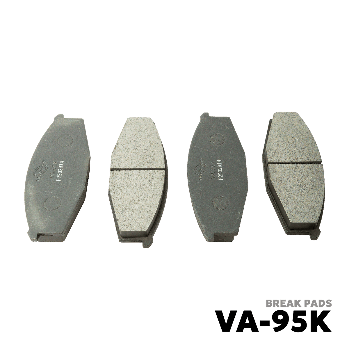 1982 - 1998 NISSAN PATROL / SAFARI BRAKE PAD - NUVO-PRO - VA-95K