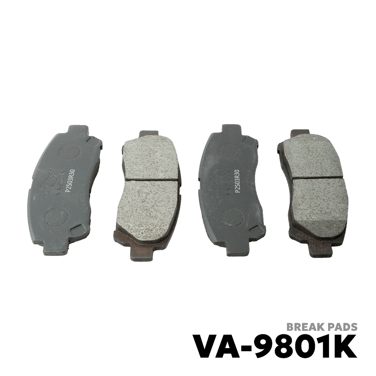 2018 - PRESENT SUZUKI ERTIGA BRAKE PAD - NUVO-PRO - VA-9801K
