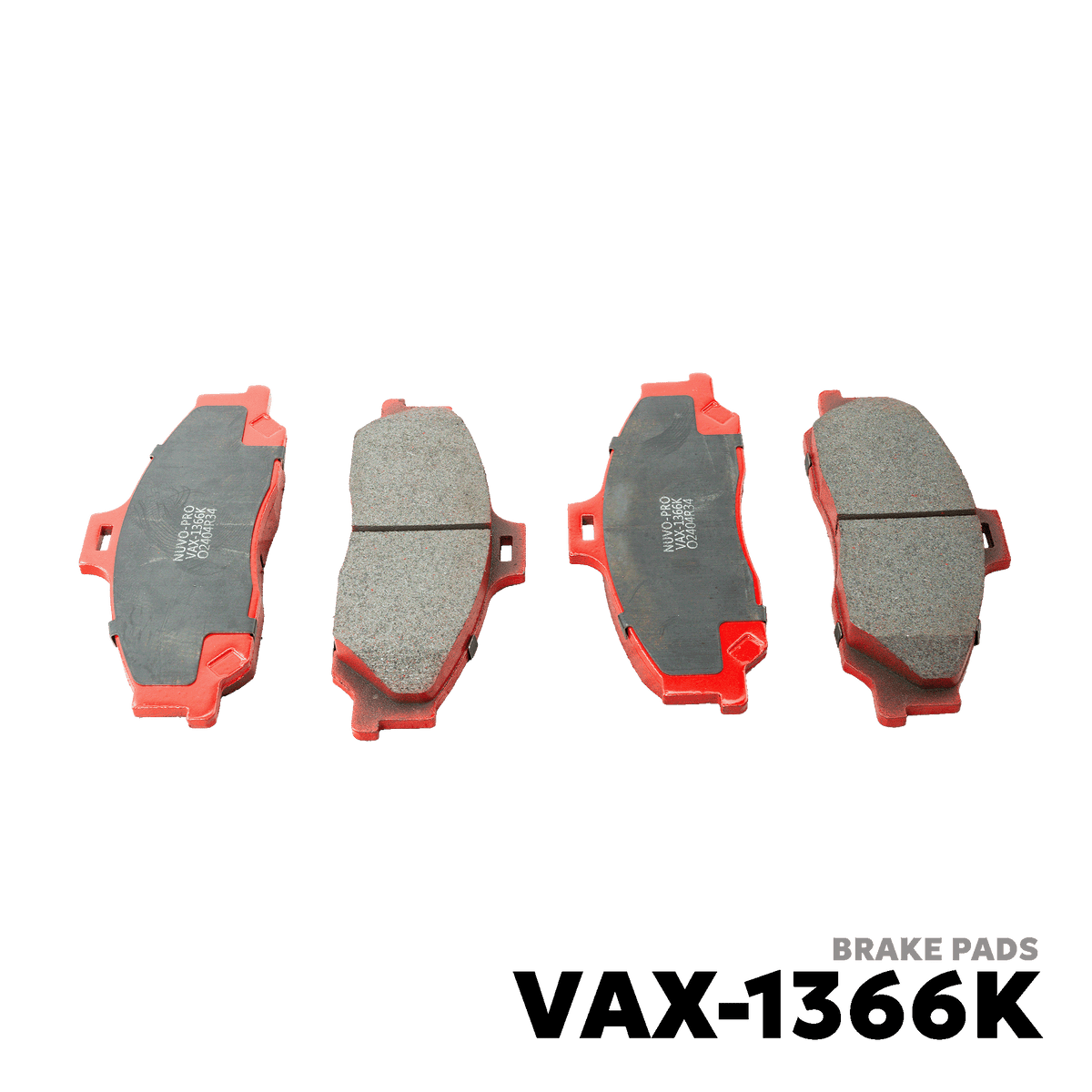 1999 - 2003 FORD RANGER 4X2 / 4X4 BRAKE PAD - NUVO-PRO - VAX-1366K