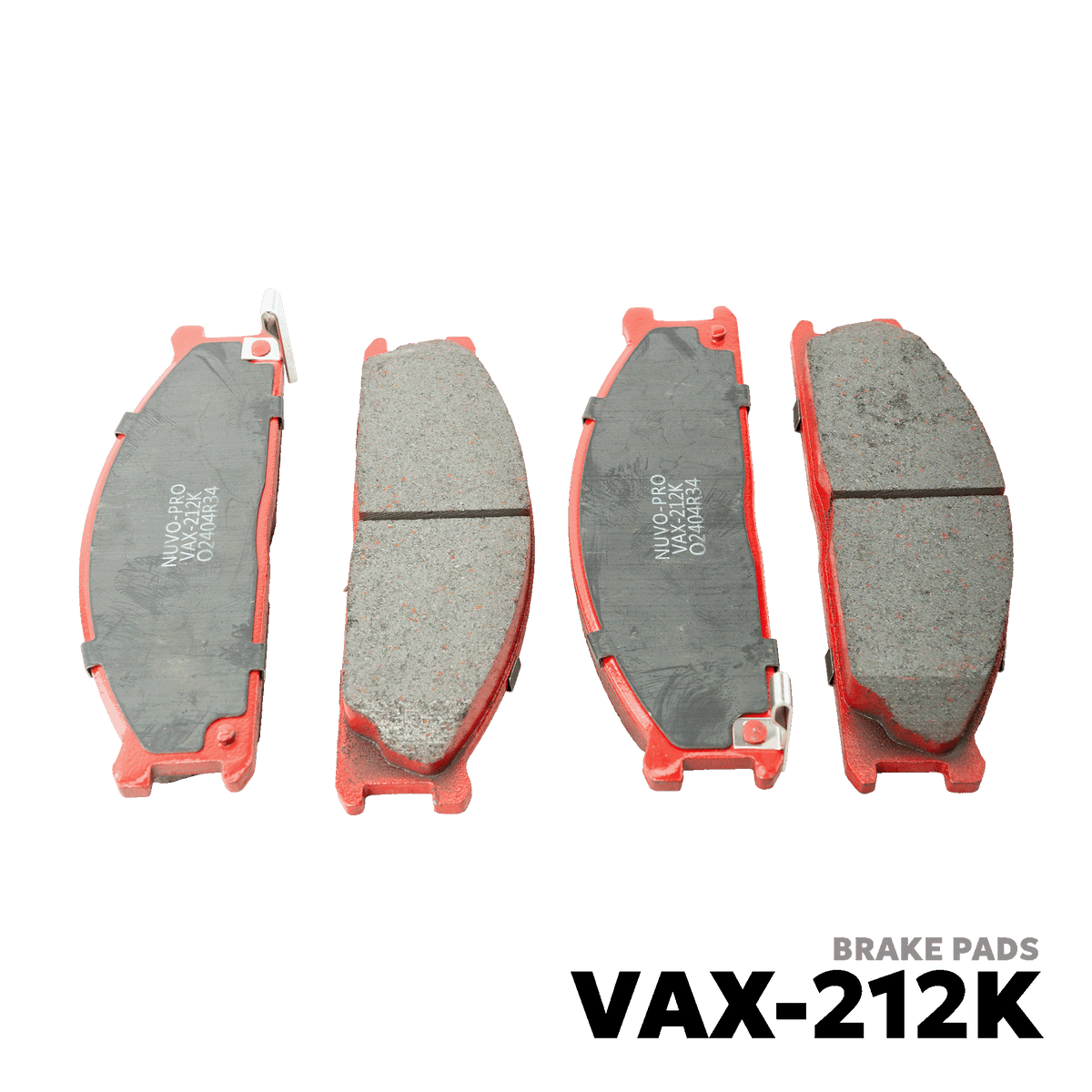 1992 - 2012 NISSAN URVAN / SHUTTLE / ESCAPADE BRAKE PAD - NUVO-PRO - VAX-212K