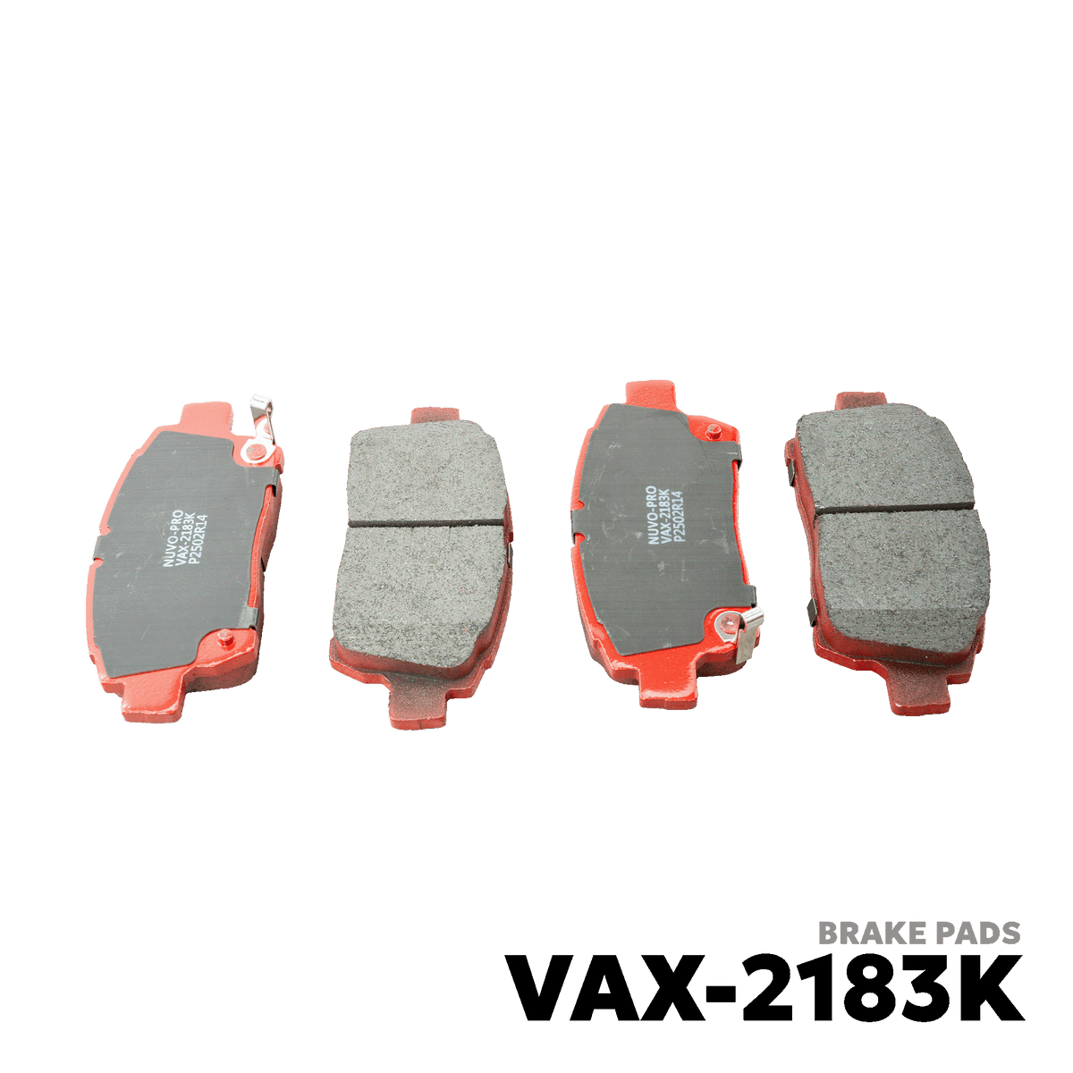 2003 - 2007 TOYOTA VIOS GEN 1 BRAKE PAD - NUVO-PRO - VAX-2183K